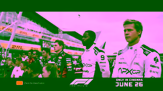 Warner Brothers F1 The Movie In cinemas June 26 Ad Commercial Brand Imagery Photoshoot 0