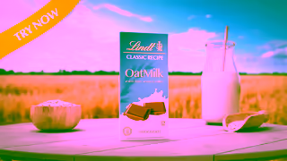 Lindt Lindt Classic Recipe OatMilk Ad Commercial Brand Imagery Photoshoot 0