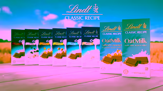 Lindt Lindt Classic Recipe OatMilk Ad Commercial Brand Imagery Photoshoot 2