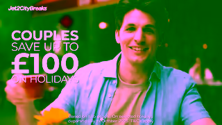 Jet2.com Couples Save Up To 100 On Holidays Ad Commercial Brand Imagery Photoshoot 1