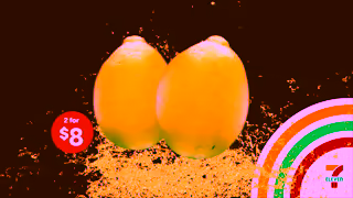 7Eleven Try It Here First Monster Aussie Lemonade Ad Commercial Brand Imagery Photoshoot 1