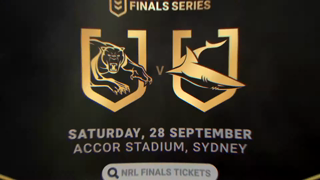 National Rugby League NRL FINALS 2024 PANTHERS V SHARKS Ad Commercial Brand Imagery Photoshoot 2