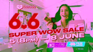 Lazada Get your fashion products at the better sale at LAZADA 66 Super Wow Sale from 5 Jun 8pm to 8 Jun Ad Commercial Brand Imagery Photoshoot 2