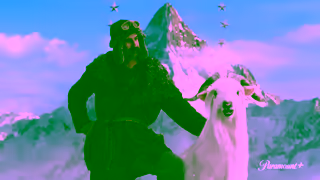 Paramount Plus A Mountain of Entertainment Goat Paramount Canada Ad Commercial Brand Imagery Photoshoot 0