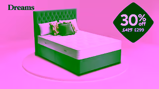Dreams Bed The Dreams Sale up to 30 off 35 20 169 Ad Commercial Brand Imagery Photoshoot 1