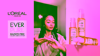 L'Oreal Paris EverPure Bond Repair OilinSerum Strengthen Protect from Heat Damage Ad Commercial Brand Imagery Photoshoot 0