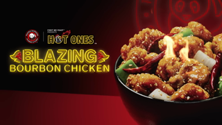 Panda Express NEW Hot Ones Blazing Bourbon Chicken Ad Commercial Brand Imagery Photoshoot 2