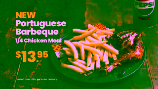 Oporto New Portuguese BBQ 1395 Quarter Chicken Meal Ad Commercial Brand Imagery Photoshoot 1