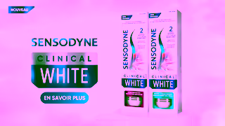 Sensodyne Sensodyne Clinical White Whiter Teeth Dr Jordan Brown French Ad Commercial Brand Imagery Photoshoot 2