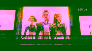 Netflix KPop Demon Hunters Netflix Ad Commercial Brand Imagery Photoshoot 1