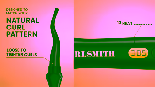 CURLSMITH NEW Defrizzion Curl Reviving Wand Curlsmith Ad Commercial Brand Imagery Photoshoot 1