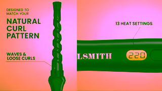 CURLSMITH NEW Defrizzion Curl Reviving Wand Curlsmith Ad Commercial Brand Imagery Photoshoot 2