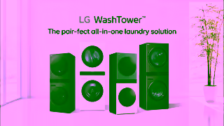 LG Electronics LG WashTower Integrated Intelligent Laundry Solution Ad Commercial Brand Imagery Photoshoot 2