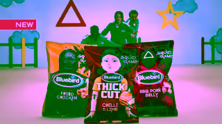 Bluebird New Bluebird Squid Game Flavour Range Ad Commercial Brand Imagery Photoshoot 1