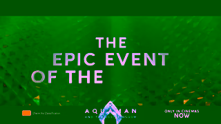 Warner Brothers Aquaman 2  December 26 Ad Commercial Brand Imagery Photoshoot 0